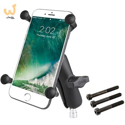 RAM MOUNT Uchwyt X-GRIP™ montowany do kierownicy motocykla ze śrubami M8 RAM-B-367-UN10U RAM MOUNT Uchwyt X-GRIP™ montowany do kierownicy motocykla ze śrubami M8 RAM-B-367-UN10U
