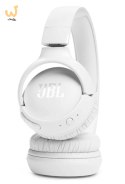 Słuchawki JBL TUNE 520 BT (white, bezprzewodowe, nauszne)