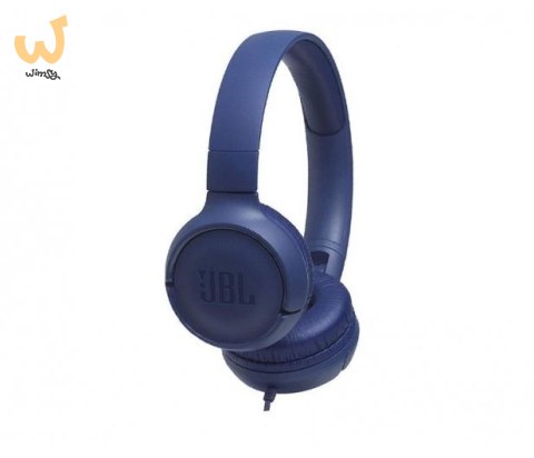 Słuchawki JBL Tune 500 (niebieskie, nauszne; z wbudowanym mikrofonem) Słuchawki JBL Tune 500 (niebieskie, nauszne; z wbudowanym mikrofonem)