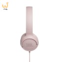 Słuchawki JBL Tune 500 (rożowe, nauszne, z wbudowanym mikrofonem)