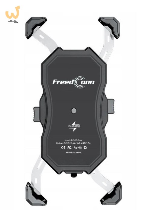 Uchwyt na telefon i ładowarka indukcyjna FreedConn MC1W 15W + USB Uchwyt na telefon i ładowarka indukcyjna FreedConn MC1W 15W + USB