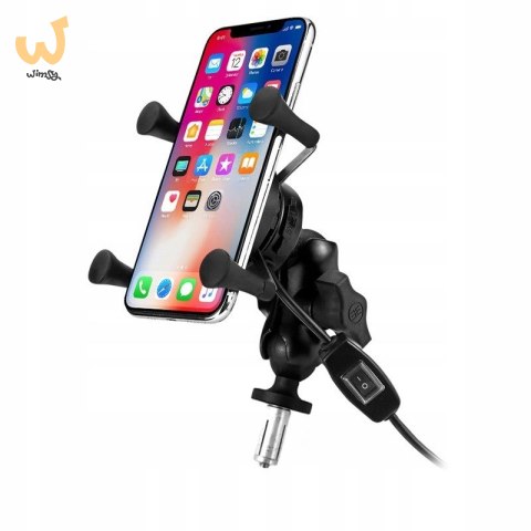 Uchwyt na telefon i ładowarka indukcyjna FreedConn MC7W 10W + USB Uchwyt na telefon i ładowarka indukcyjna FreedConn MC7W 10W + USB