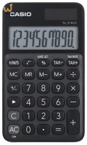 CASIO KALKULATOR KIESZONKOWY SL-310UC-BK CZARNY, 10 CYFROWY WYŚWIETLACZ