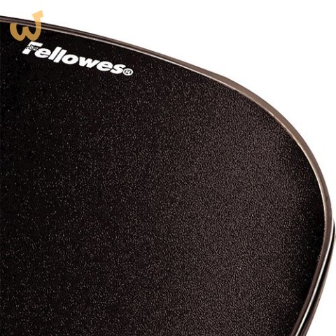 Fellowes CRYSTAL podkładka pod mysz i nadgarstek żelowa czarna Fellowes CRYSTAL podkładka pod mysz i nadgarstek żelowa czarna
