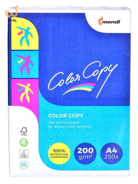 Papier ksero biurowy Laser Color Copy 8687A20 (A4; 200g/m2; 250 szt.; Satynowy) Papier ksero biurowy Laser Color Copy 8687A20 (A4; 200g/m2; 250 szt.; Satynowy)