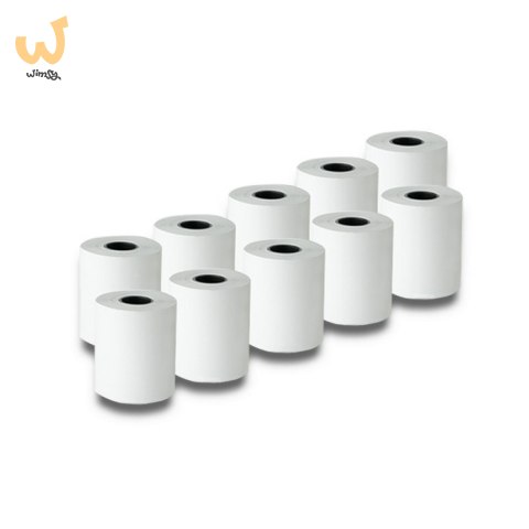 QOLTEC ROLKA TERMICZNA 57X30 | 55G/M2 | 10SZT | BPA FREE QOLTEC ROLKA TERMICZNA 57X30 | 55G/M2 | 10SZT | BPA FREE