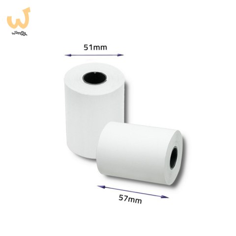 QOLTEC ROLKA TERMICZNA 57X30 | 55G/M2 | 10SZT | BPA FREE QOLTEC ROLKA TERMICZNA 57X30 | 55G/M2 | 10SZT | BPA FREE