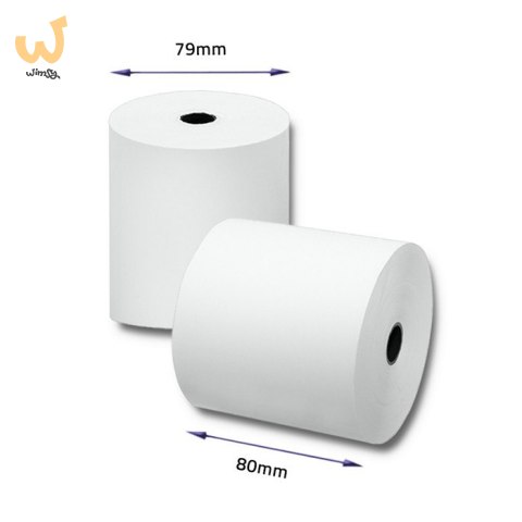 QOLTEC ROLKA TERMICZNA 80X80 | 55G/M2 | 10SZT. | BPA FREE QOLTEC ROLKA TERMICZNA 80X80 | 55G/M2 | 10SZT. | BPA FREE