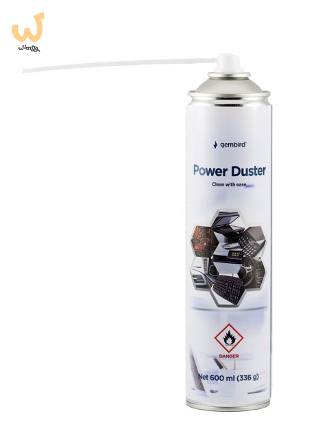 Sprężone powietrze GEMBIRD CK-CAD-FL600-01 (600 ml) Sprężone powietrze GEMBIRD CK-CAD-FL600-01 (600 ml)