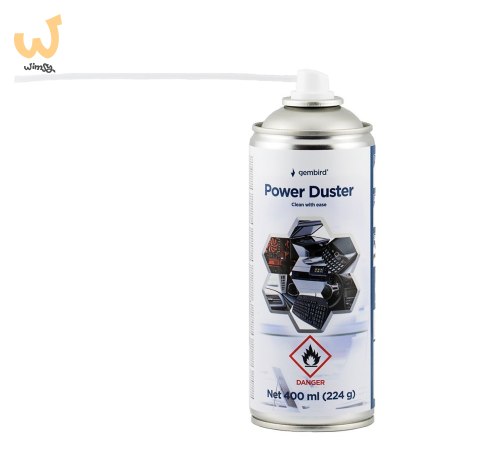 Sprężone powietrze czyszczące GEMBIRD CK-CAD-FL400-01 (400 ml) Sprężone powietrze czyszczące GEMBIRD CK-CAD-FL400-01 (400 ml)