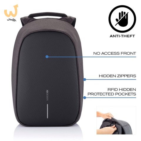 XD DESIGN PLECAK ANTYKRADZIEŻOWY BOBBY HERO XL CZARNY P/N: P705.711 XD DESIGN PLECAK ANTYKRADZIEŻOWY BOBBY HERO XL CZARNY P/N: P705.711