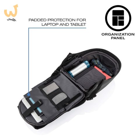 XD DESIGN PLECAK ANTYKRADZIEŻOWY BOBBY HERO XL GRANATOWY P/N: P705.715 XD DESIGN PLECAK ANTYKRADZIEŻOWY BOBBY HERO XL GRANATOWY P/N: P705.715