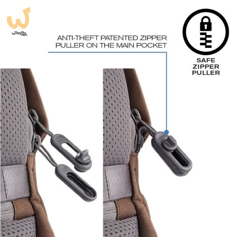 XD DESIGN PLECAK ANTYKRADZIEŻOWY BOBBY SOFT BRĄZOWY P/N: P705.796 XD DESIGN PLECAK ANTYKRADZIEŻOWY BOBBY SOFT BRĄZOWY P/N: P705.796