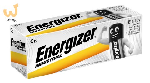 ENERGIZER BATERIA INDUSTRIAL PRO LR14 C R14 1,5V 12 SZTUK ENERGIZER BATERIA INDUSTRIAL PRO LR14 C R14 1,5V 12 SZTUK