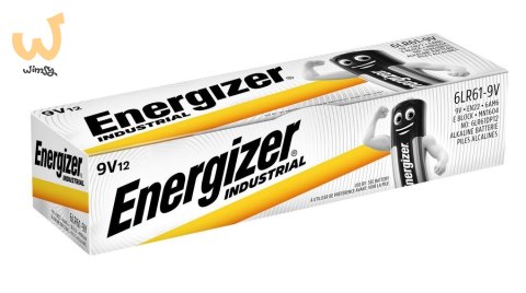 ENERGIZER BATERIE ALKALINE INDUSTRIAL PRO 6LR61 9V 12szt. ENERGIZER BATERIE ALKALINE INDUSTRIAL PRO 6LR61 9V 12szt.