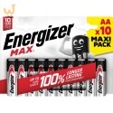 ENERGIZER BATERIE MAX AA LR6 10 SZTUK ECO