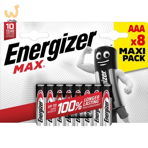 ENERGIZER BATERIE MAX AAA LR03 /8 ECO ENERGIZER BATERIE MAX AAA LR03 /8 ECO