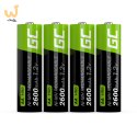 GREEN CELL AKUMULATORKI PALUSZKI 4X AA R6 2600MAH