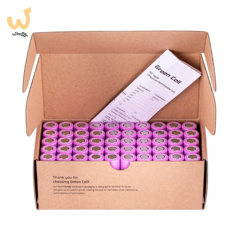 GREEN CELL OGNIWA 18650 50X AKUMULATOR 18650 LI-ION INR1865026E 3.6V 2600MAH GREEN CELL OGNIWA 18650 50X AKUMULATOR 18650 LI-ION INR1865026E 3.6V 2600MAH
