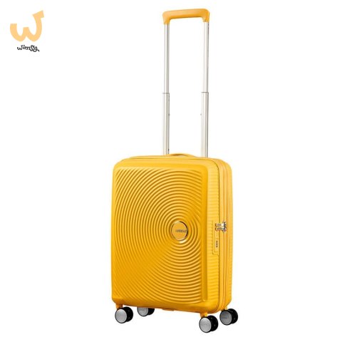 Kabinowa walizka American Tourister Soundbox EXP - golden yellow Kabinowa walizka American Tourister Soundbox EXP - golden yellow