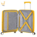Kabinowa walizka American Tourister Soundbox EXP - golden yellow