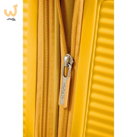 Kabinowa walizka American Tourister Soundbox EXP - golden yellow Kabinowa walizka American Tourister Soundbox EXP - golden yellow