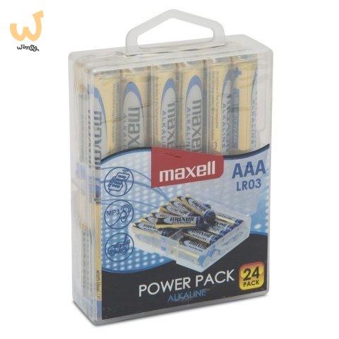 MAXELL Bateria alkaliczna LR03, VALUE BOX 24 szt. MAXELL Bateria alkaliczna LR03, VALUE BOX 24 szt.