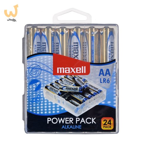 MAXELL Bateria alkaliczna LR6, VALUE BOX, 24 szt. MAXELL Bateria alkaliczna LR6, VALUE BOX, 24 szt.