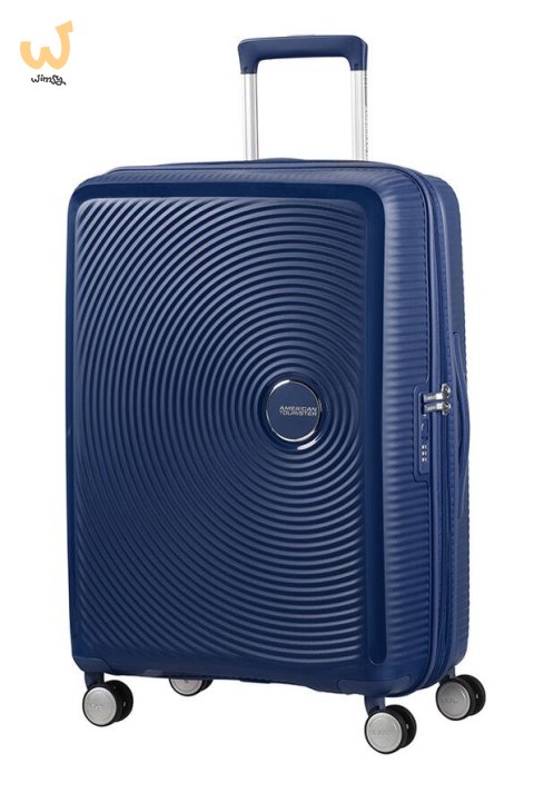 Soundbox walizka średnia American Tourister - midnight navy Soundbox walizka średnia American Tourister - midnight navy