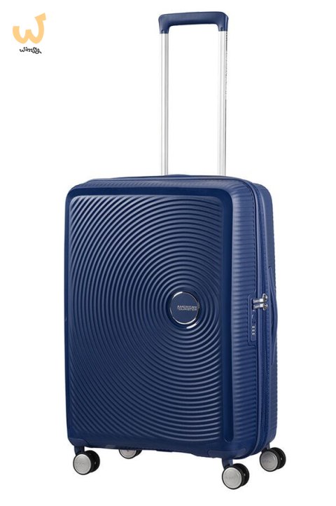 Soundbox walizka średnia American Tourister - midnight navy Soundbox walizka średnia American Tourister - midnight navy