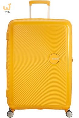 Walizka duża American Tourister Soundbox - golden yellow
