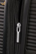 Walizka średnia American Tourister Soundbox EXP - bass black