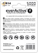 Zestaw akumulatorków everActive EVHRL14-5000 (5000mAh ; Ni-MH)