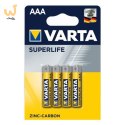 Zestaw baterii cynkowo-węglowe VARTA Superlife R03 AAA (Zn-C; x 4)