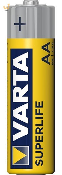 Zestaw baterii cynkowo-węglowe VARTA Superlife R6 AA (Zn-C; x 4) Zestaw baterii cynkowo-węglowe VARTA Superlife R6 AA (Zn-C; x 4)
