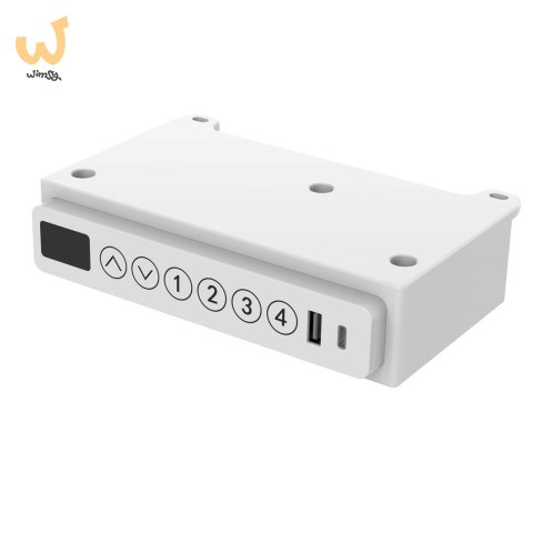 Biurko TUCKANO z regulacją wysokości ET119W-C Biały/dąb Biurko TUCKANO z regulacją wysokości ET119W-C Biały/dąb