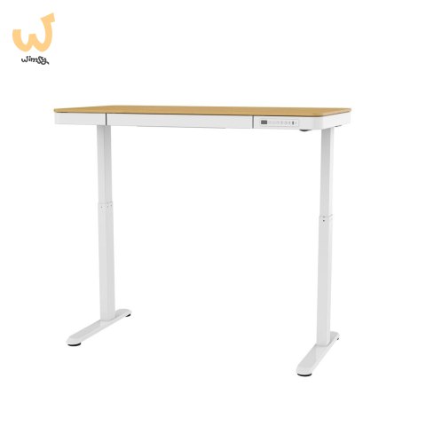 Biurko TUCKANO z regulacją wysokości ET119W-C Biały/dąb Biurko TUCKANO z regulacją wysokości ET119W-C Biały/dąb