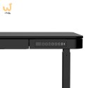 Biurko TUCKANO z regulacją wysokości ET119W-C Czarny