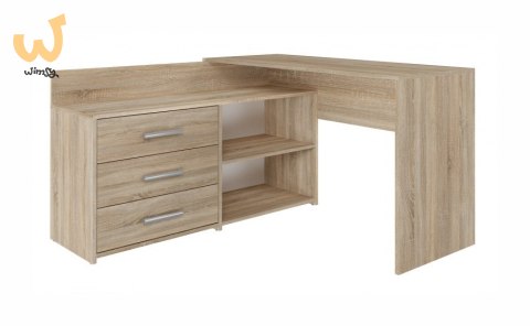 Biurko narożne + komoda DANY 120x50xH76 sonoma Biurko narożne + komoda DANY 120x50xH76 sonoma