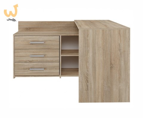 Biurko narożne + komoda DANY 120x50xH76 sonoma Biurko narożne + komoda DANY 120x50xH76 sonoma