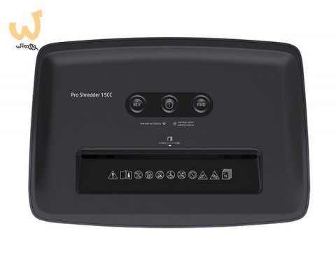 HP Niszczarka PRO SHREDDER 15CC, 20L ciemnoszara HP Niszczarka PRO SHREDDER 15CC, 20L ciemnoszara