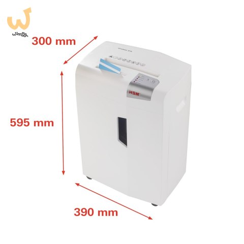 HSM Niszczarka Shredstar X15, 26L 4x37 mm HSM Niszczarka Shredstar X15, 26L 4x37 mm