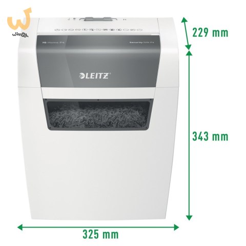 Leitz Niszczarka IQ Home, P4, 6 kartek, 15 l kosz Leitz Niszczarka IQ Home, P4, 6 kartek, 15 l kosz