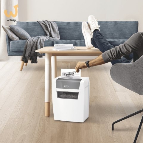 Leitz Niszczarka IQ Home, P4, 6 kartek, 15 l kosz Leitz Niszczarka IQ Home, P4, 6 kartek, 15 l kosz