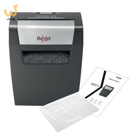 Rexel Niszczarka Momentum X406, 6 kartek, 15 l kosz Rexel Niszczarka Momentum X406, 6 kartek, 15 l kosz