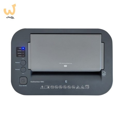 HP Niszczarka ONESHRED Auto 100CC, biało-szara HP Niszczarka ONESHRED Auto 100CC, biało-szara