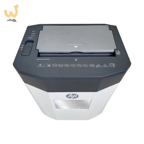 HP Niszczarka ONESHRED Auto 80CC biało-szara HP Niszczarka ONESHRED Auto 80CC biało-szara