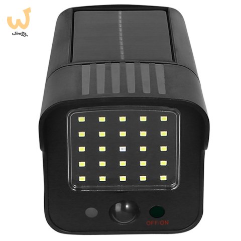 MACLEAN ATRAPA KAMERY SOLARNA MIGAJĄCA DIODA LED CZUJNIK RUCHU OŚWIETLENIE LED NAKLEJKA GRATIS SOL1803S MACLEAN ATRAPA KAMERY SOLARNA MIGAJĄCA DIODA LED CZUJNIK RUCHU OŚWIETLENIE LED NAKLEJKA GRATIS SOL1803S