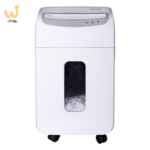 Niszczarka Activejet ASH-1602M, P-5, 28 l, ścinki 2x14 mm, biała Niszczarka Activejet ASH-1602M, P-5, 28 l, ścinki 2x14 mm, biała