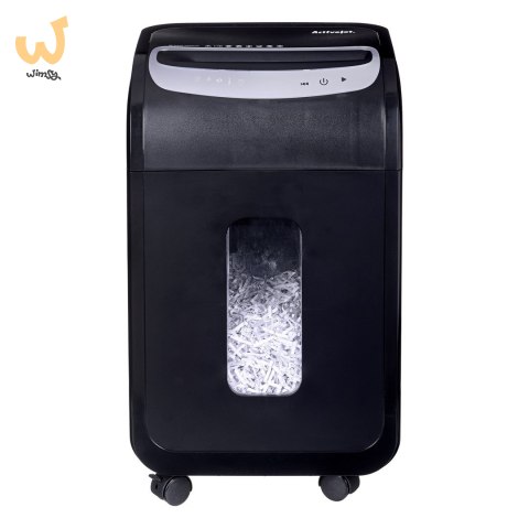 Niszczarka Activejet ASH-2502C, P-4, 28 l, ścinki 4x40 mm, czarna Niszczarka Activejet ASH-2502C, P-4, 28 l, ścinki 4x40 mm, czarna